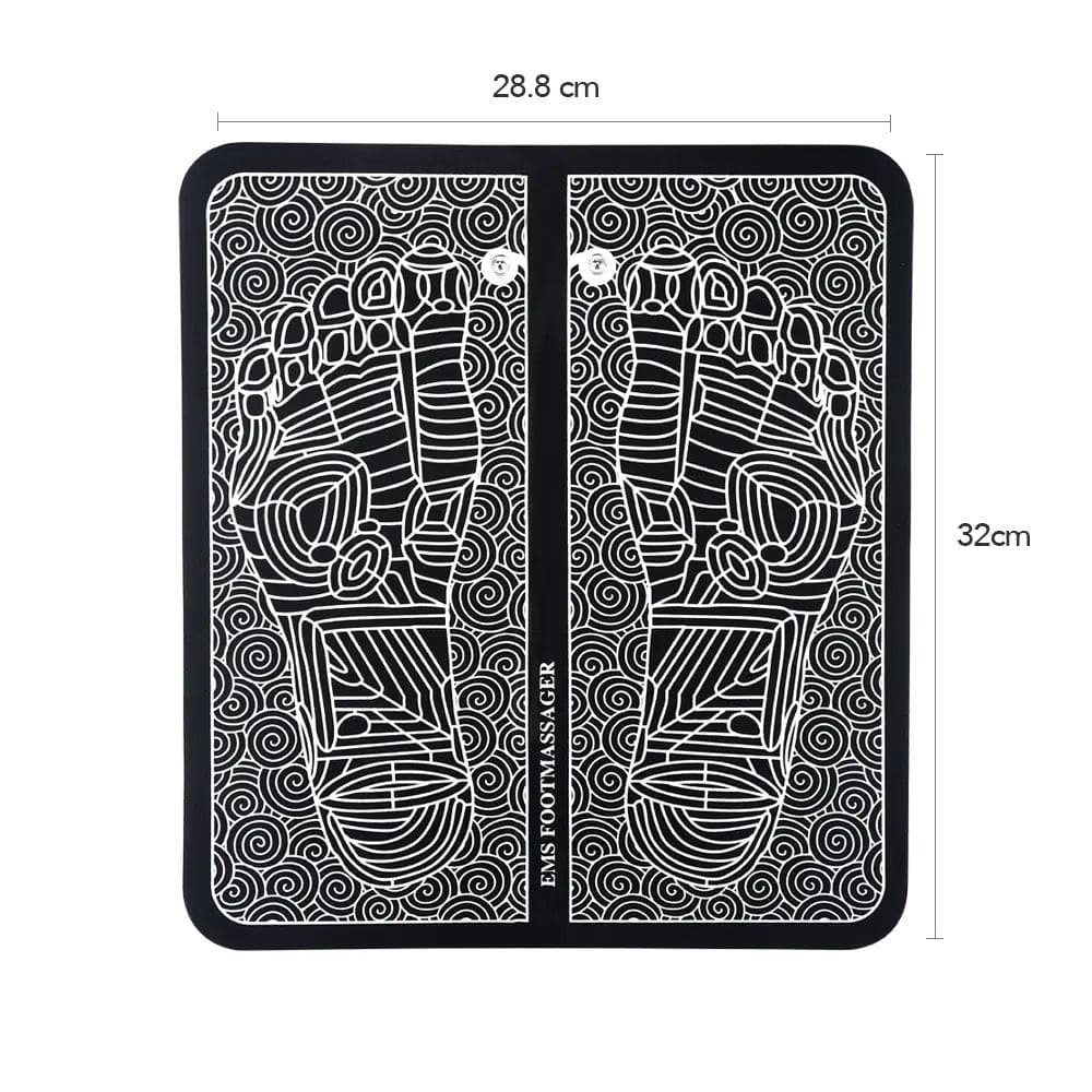 Electric EMS Foot Massager, Foldable Electric Foot Massage Mat, Acupressure Mat, Muscle Stimulation Foot Massager, Physiotherapy Foot Massager Pad, Leg Detox Spa Mat Electric EMS Foot Massager, Foldable Electric Foot Massage Mat, Acupressure Mat, Muscle Stimulation Foot Massager, Physiotherapy Foot Massager Pad, Leg Detox Spa Mat